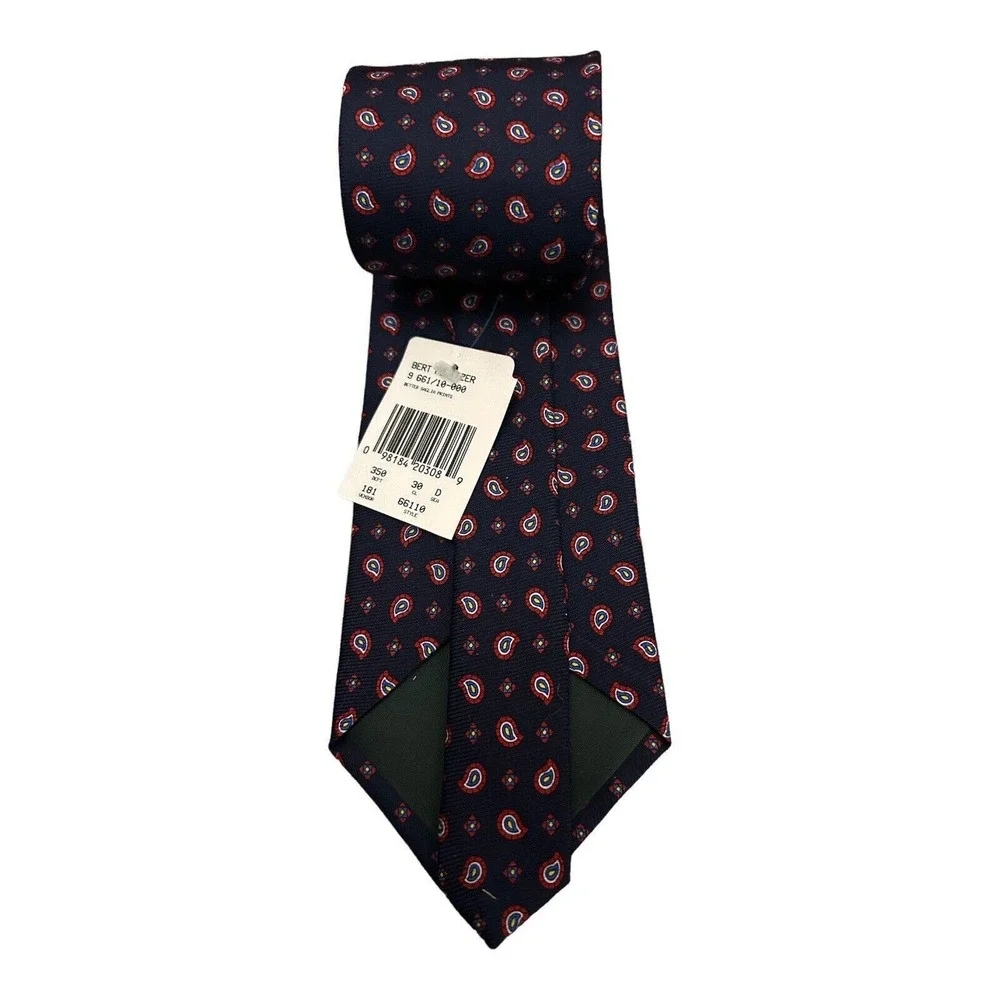 BERT PULITZER VINTAGE MENS 100%SILK CLASSIC NECK TIE COLLECTORS WIDTH: 3 3/4